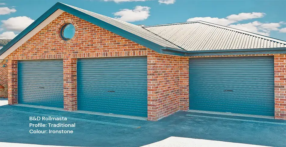 bd rollmasta ironstone garage doors